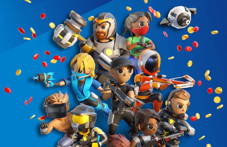 Hero Squad key art with the full squad of characters
